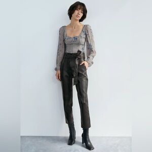 Aritzia Wilfred High Tied Pant